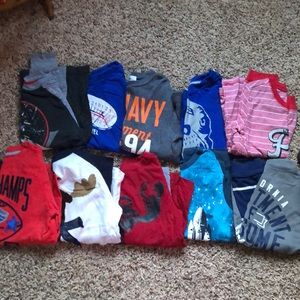Boys long sleeve shirt bundle